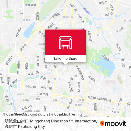 明誠鼎山街口 Mingcheng Dingshan St. Intersection地圖