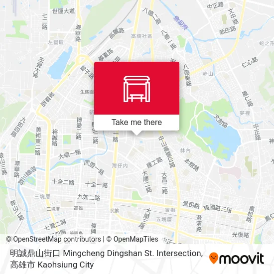 明誠鼎山街口 Mingcheng Dingshan St. Intersection地圖