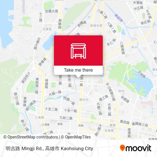 明吉路 Mingji Rd. map