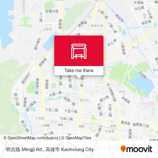 明吉路 Mingji Rd.地圖