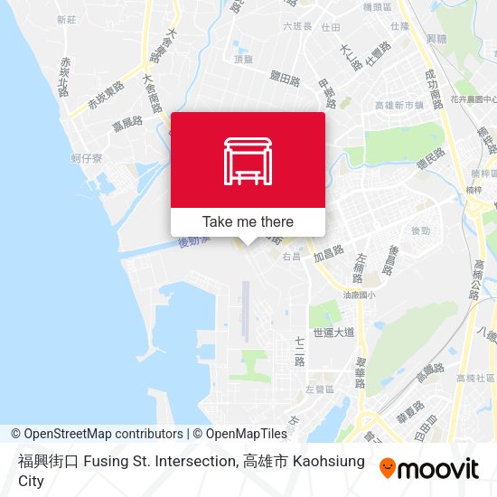 福興街口 Fusing St. Intersection map