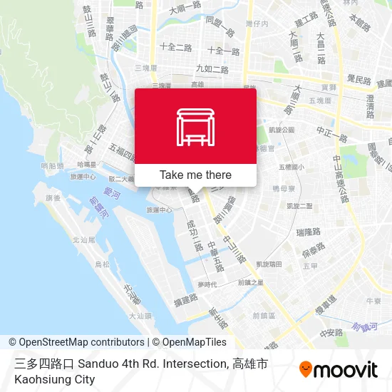 三多四路口 Sanduo 4th Rd. Intersection地圖