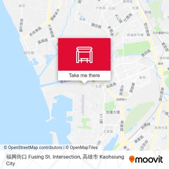 福興街口 Fusing St. Intersection地圖