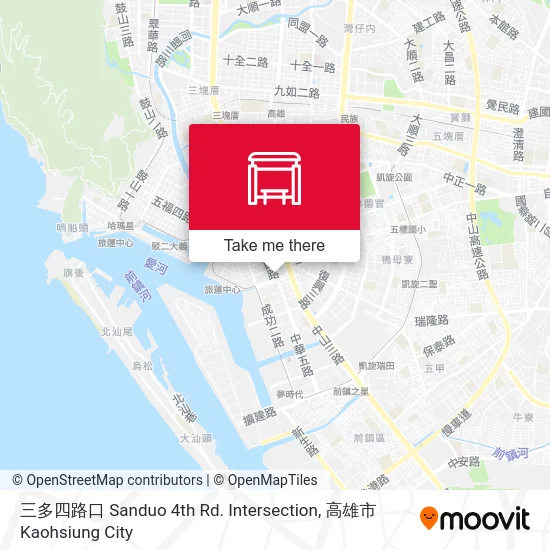 三多四路口 Sanduo 4th Rd. Intersection map