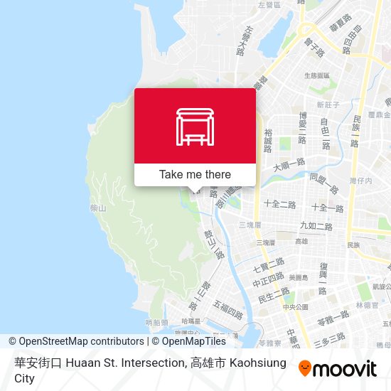 華安街口 Huaan St. Intersection map
