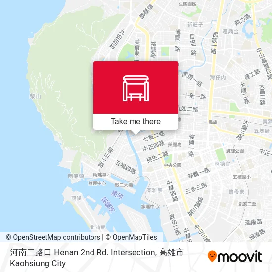 河南二路口 Henan 2nd Rd. Intersection地圖