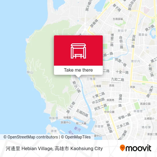 河邊里 Hebian Village地圖