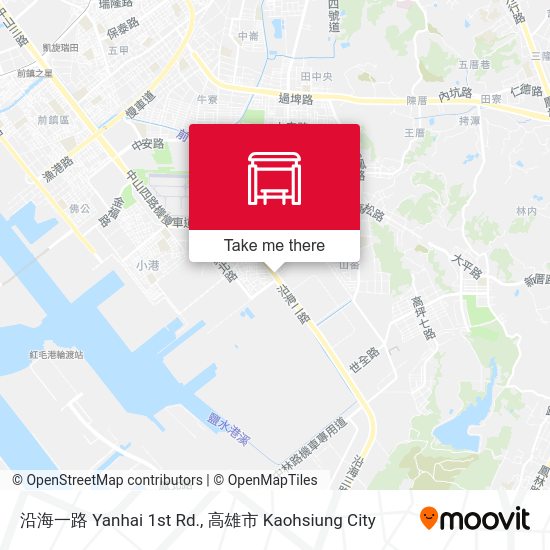 沿海一路 Yanhai 1st Rd. map