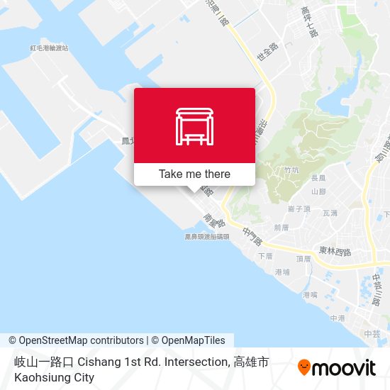 岐山一路口 Cishang 1st Rd. Intersection map