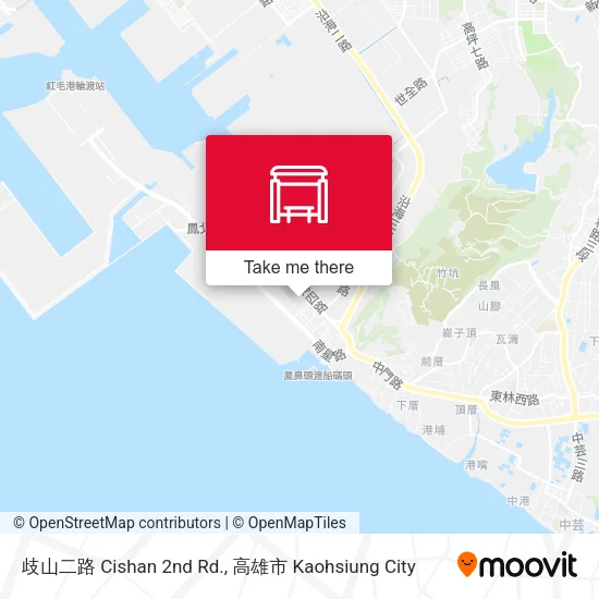 歧山二路 Cishan 2nd Rd.地圖