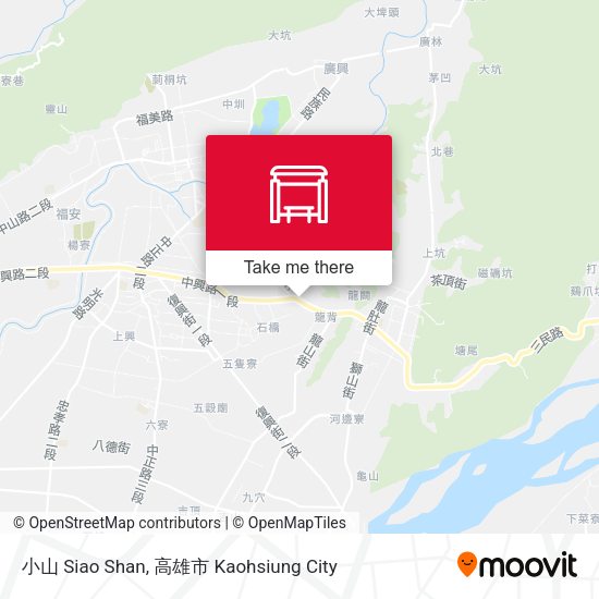 小山 Siao Shan map