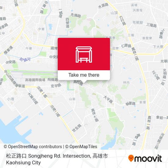 松正路口 Songjheng Rd. Intersection地圖