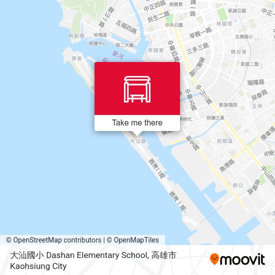 大汕國小 Dashan Elementary School地圖