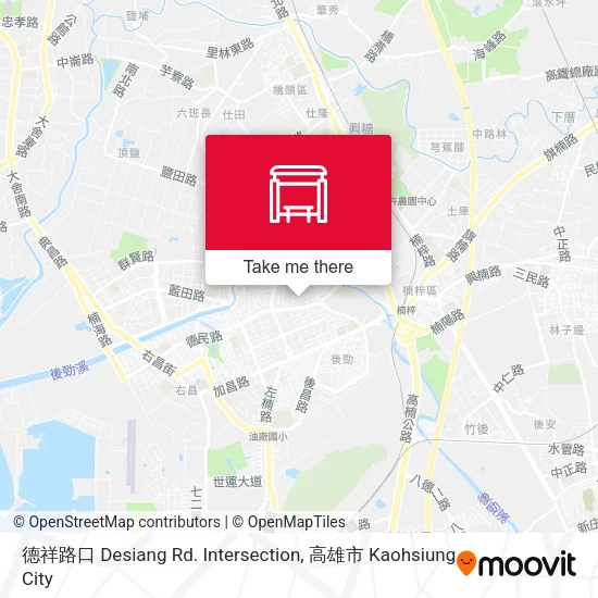 德祥路口 Desiang Rd. Intersection地圖