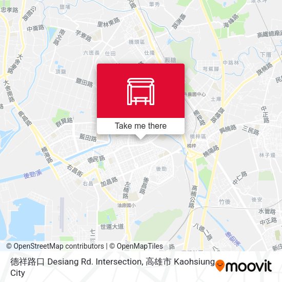 德祥路口 Desiang Rd. Intersection地圖