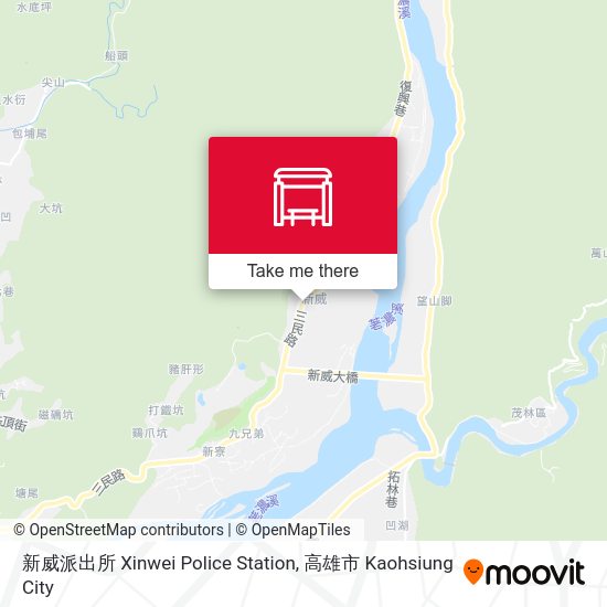 新威派出所 Xinwei Police Station地圖