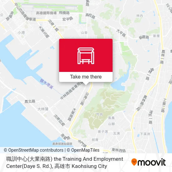 職訓中心(大業南路) the Training And Employment Center(Daye S. Rd.)地圖