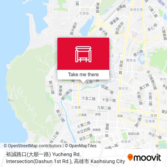 裕誠路口(大順一路) Yucheng Rd. Intersection(Dashun 1st Rd.)地圖