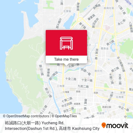 裕誠路口(大順一路) Yucheng Rd. Intersection(Dashun 1st Rd.)地圖