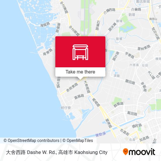 大舍西路 Dashe W. Rd.地圖