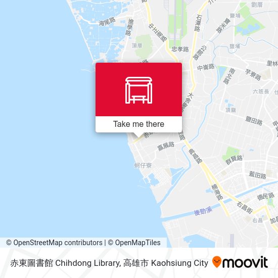 赤東圖書館 Chihdong Library map