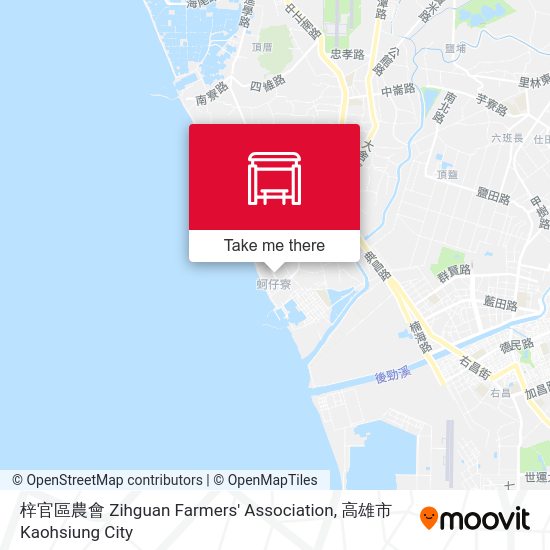 梓官區農會 Zihguan Farmers' Association地圖