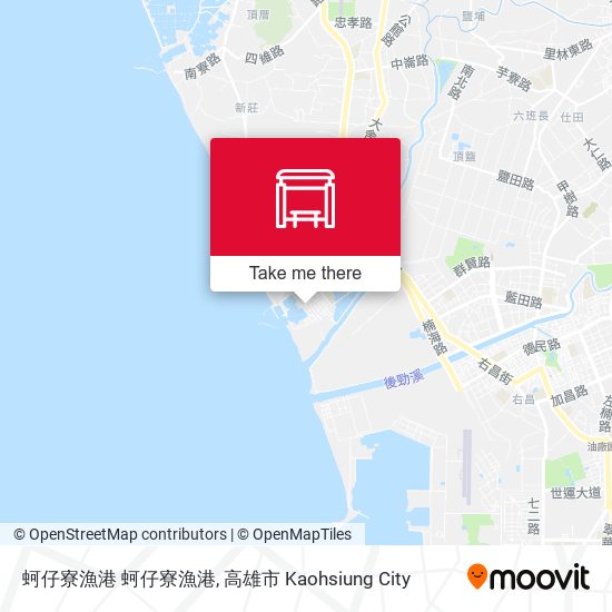 蚵仔寮漁港 蚵仔寮漁港 map