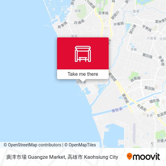 廣澤市場 Guangze Market地圖