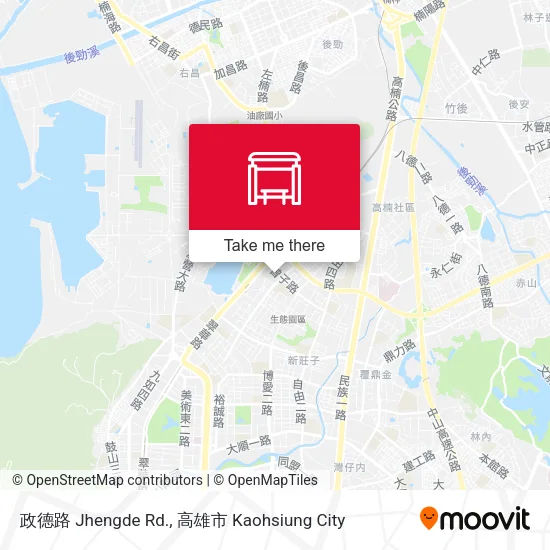 政德路 Jhengde Rd.地圖
