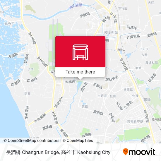 長潤橋 Changrun Bridge地圖