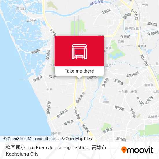 梓官國小 Tzu Kuan Junior High School地圖