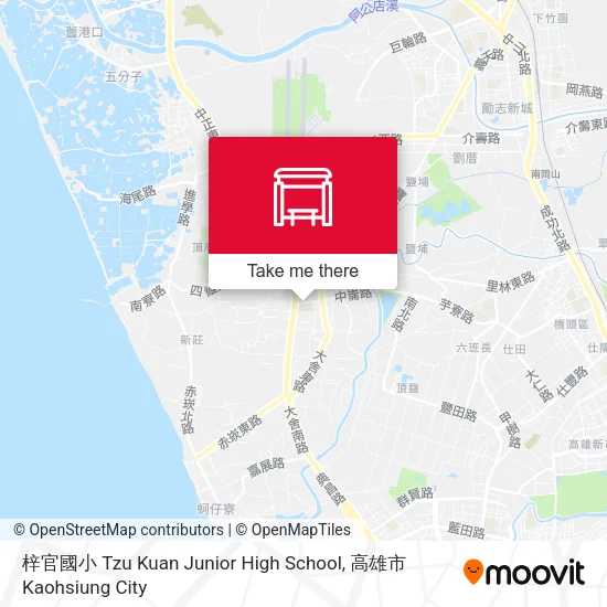 梓官國小 Tzu Kuan Junior High School map