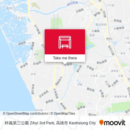 梓義第三公園 Zihyi 3rd Park map