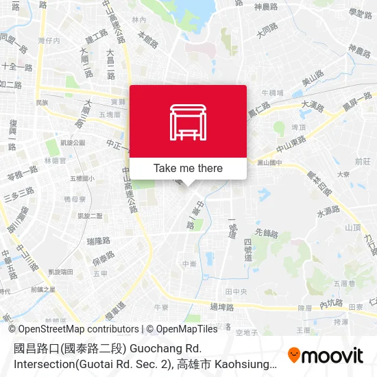 國昌路口(國泰路二段) Guochang Rd. Intersection(Guotai Rd. Sec. 2)地圖