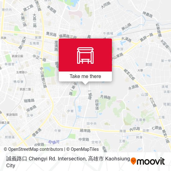 誠義路口 Chengyi Rd. Intersection map