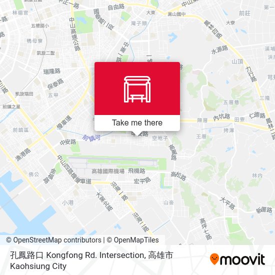 孔鳳路口 Kongfong Rd. Intersection地圖