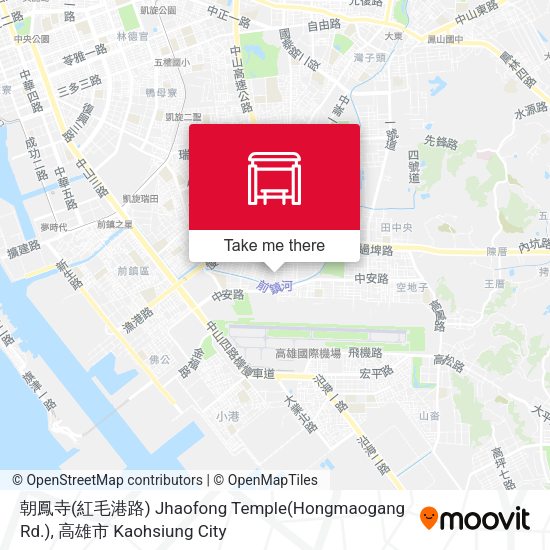 朝鳳寺(紅毛港路) Jhaofong Temple(Hongmaogang Rd.) map
