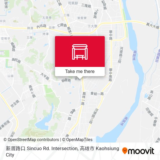 新厝路口 Sincuo Rd. Intersection地圖
