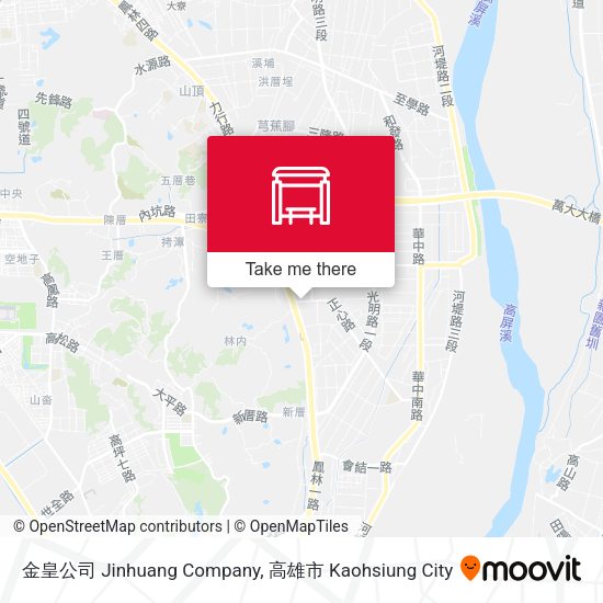金皇公司 Jinhuang Company地圖