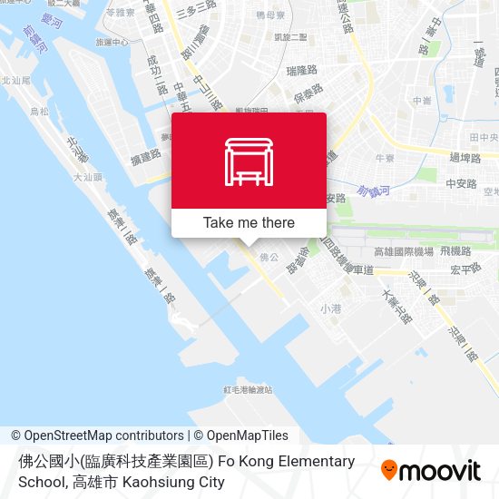 佛公國小(臨廣科技產業園區) Fo Kong Elementary School map