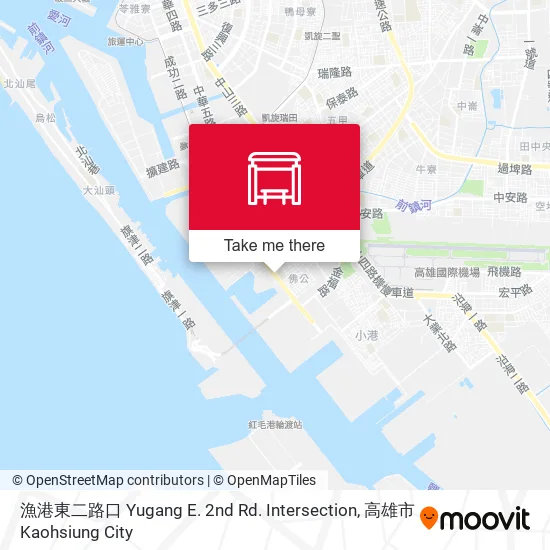 漁港東二路口 Yugang E. 2nd Rd. Intersection地圖