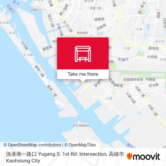 漁港南一路口 Yugang S. 1st Rd. Intersection地圖