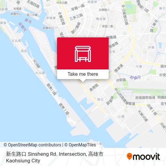 新生路口 Sinsheng Rd. Intersection地圖