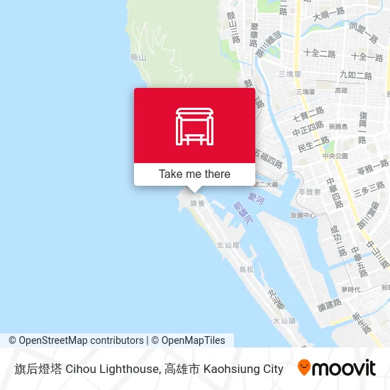 旗后燈塔 Cihou Lighthouse map