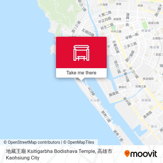 地藏王廟 Ksitigarbha Bodishava Temple地圖