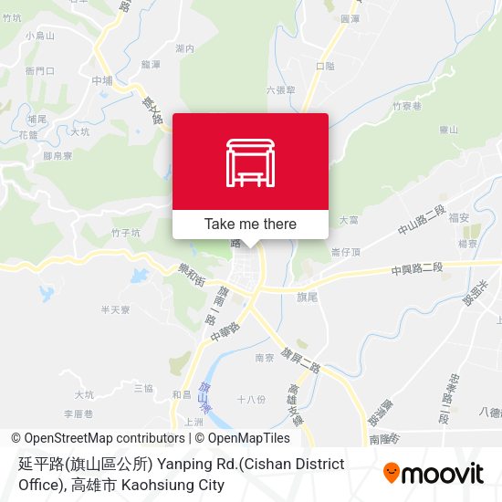延平路(旗山區公所) Yanping Rd.(Cishan District Office)地圖