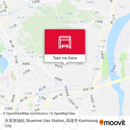 水美加油站 Shueimei Gas Station地圖