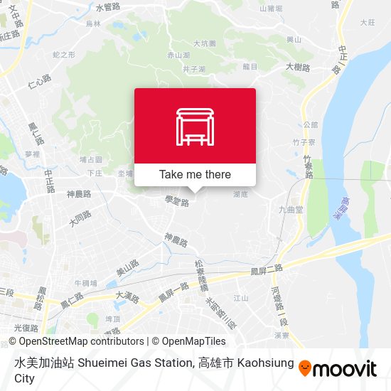 水美加油站 Shueimei Gas Station map