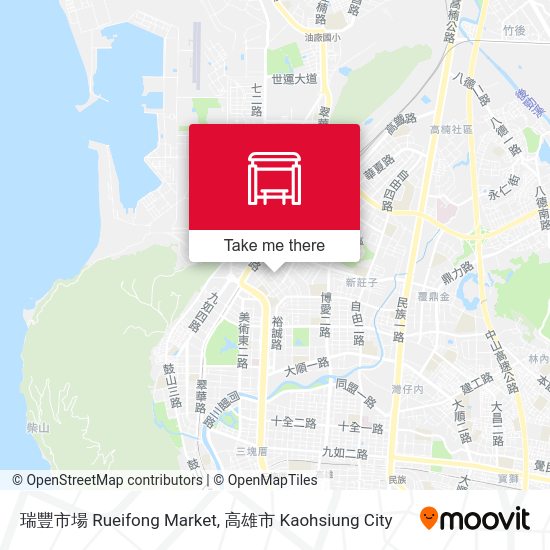 瑞豐市場 Rueifong Market map