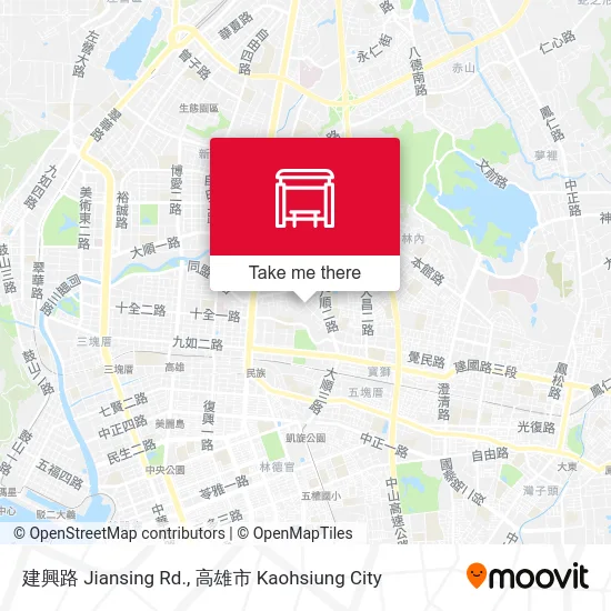 建興路 Jiansing Rd. map